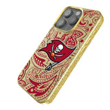 Tampa Bay Buccaneers Paisley Bling Phone Case for Apple iPhone