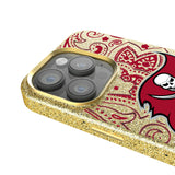 Tampa Bay Buccaneers Paisley Bling Phone Case for Apple iPhone