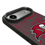 Tampa Bay Buccaneers Paisley Bump Phone Case for Apple iPhone