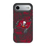 Tampa Bay Buccaneers Paisley Bump Phone Case for Apple iPhone