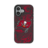 Tampa Bay Buccaneers Paisley Bump Phone Case for Apple iPhone