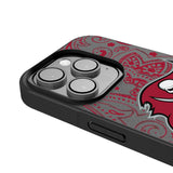 Tampa Bay Buccaneers Paisley Bump Phone Case for Apple iPhone