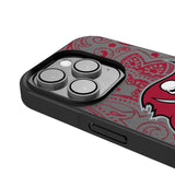 Tampa Bay Buccaneers Paisley Bump Phone Case for Apple iPhone