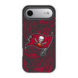 Tampa Bay Buccaneers Paisley Bump Phone Case for Apple iPhone