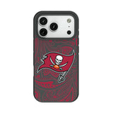 Tampa Bay Buccaneers Paisley Bump Phone Case for Apple iPhone