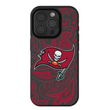 Tampa Bay Buccaneers Paisley Bump Phone Case for Apple iPhone