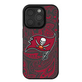 Tampa Bay Buccaneers Paisley Bump Phone Case for Apple iPhone