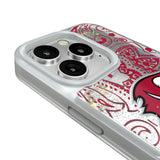 Tampa Bay Buccaneers Paisley Glitter Phone Case for Apple iPhone