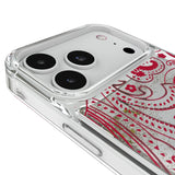 Tampa Bay Buccaneers Paisley Glitter Phone Case for Apple iPhone