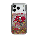 Tampa Bay Buccaneers Paisley Glitter Phone Case for Apple iPhone