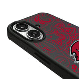 Tampa Bay Buccaneers Paisley MagSafe Compatible Phone Case for Apple iPhone
