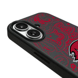Tampa Bay Buccaneers Paisley MagSafe Compatible Phone Case for Apple iPhone