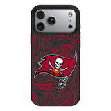 Tampa Bay Buccaneers Paisley MagSafe Compatible Phone Case for Apple iPhone