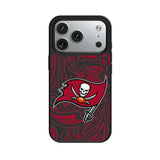 Tampa Bay Buccaneers Paisley MagSafe Compatible Phone Case for Apple iPhone