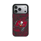 Tampa Bay Buccaneers Paisley MagSafe Compatible Phone Case for Apple iPhone