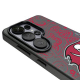 Tampa Bay Buccaneers Paisley MagSafe Compatible Phone Case for Samsung Galaxy 26 Series
