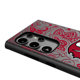 Tampa Bay Buccaneers Paisley MagSafe Compatible Phone Case for Samsung Galaxy