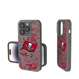 Tampa Bay Buccaneers Paisley Soft Touch Phone Case for Apple iPhone