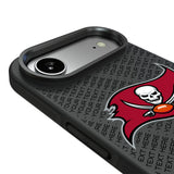 Tampa Bay Buccaneers Personalized EndZone Plus Bump Phone Case for Apple iPhone