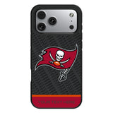 Tampa Bay Buccaneers Personalized EndZone Plus Bump Phone Case for Apple iPhone
