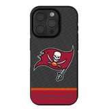 Tampa Bay Buccaneers Personalized EndZone Plus Bump Phone Case for Apple iPhone