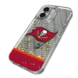 Tampa Bay Buccaneers Personalized EndZone Plus Glitter Phone Case for Apple iPhone