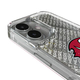 Tampa Bay Buccaneers Personalized EndZone Plus Glitter Phone Case for Apple iPhone