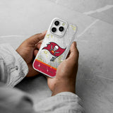 Tampa Bay Buccaneers Personalized EndZone Plus Glitter Phone Case for Apple iPhone