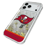 Tampa Bay Buccaneers Personalized EndZone Plus Glitter Phone Case for Apple iPhone
