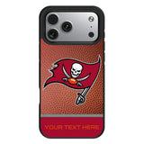Tampa Bay Buccaneers Personalized Football Bump Phone Case for Apple iPhone