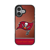 Tampa Bay Buccaneers Personalized Football Bump Phone Case for Apple iPhone