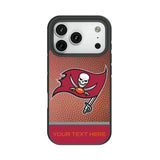 Tampa Bay Buccaneers Personalized Football Bump Phone Case for Apple iPhone