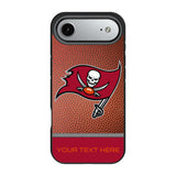 Tampa Bay Buccaneers Personalized Football Bump Phone Case for Apple iPhone