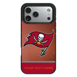 Tampa Bay Buccaneers Personalized Football Bump Phone Case for Apple iPhone