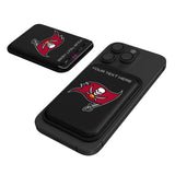 Tampa Bay Buccaneers Personalized Insignia Black Magnetic Credit Card Wallet