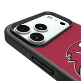 Tampa Bay Buccaneers Personalized Stripe Bump Phone Case for Apple iPhone