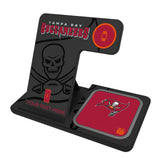 Tampa Bay Buccaneers Personalized Tilt 3 in 1 Charging Station