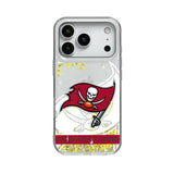 Tampa Bay Buccaneers Personalized Tilt Glitter Phone Case for Apple iPhone