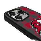 Tampa Bay Buccaneers Plaid MagSafe Compatible Phone Case for Apple iPhone
