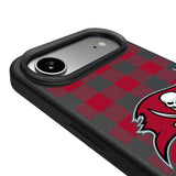 Tampa Bay Buccaneers Plaid MagSafe Compatible Phone Case for Apple iPhone