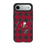 Tampa Bay Buccaneers Plaid MagSafe Compatible Phone Case for Apple iPhone