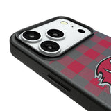 Tampa Bay Buccaneers Plaid MagSafe Compatible Phone Case for Apple iPhone