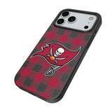 Tampa Bay Buccaneers Plaid MagSafe Compatible Phone Case for Apple iPhone
