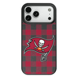 Tampa Bay Buccaneers Plaid MagSafe Compatible Phone Case for Apple iPhone
