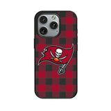 Tampa Bay Buccaneers Plaid MagSafe Compatible Phone Case for Apple iPhone