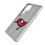 Tampa Bay Buccaneers Text Backdrop Clear Phone Case for Samsung Galaxy