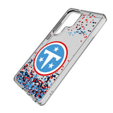 Tennessee Titans Confetti Clear Phone Case for Samsung Galaxy