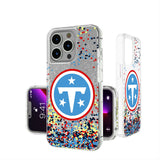 Tennessee Titans Confetti Glitter Phone Case for Apple iPhone