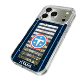 Tennessee Titans Field Glitter Phone Case for Apple iPhone