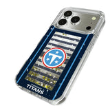 Tennessee Titans Field Glitter Phone Case for Apple iPhone